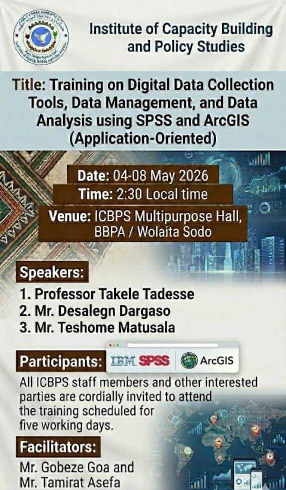 INSTITUTE OF CAPACITY BUILDING AND POLICY STUDIES (ICBPS)